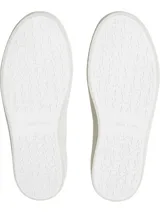 Zapatillas urbanas Calvin Klein color blanco con estampado texturizado de monograma integral.