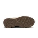 Championes Caterpillar Hex Ready Lo color marrón, con capellada de cuero y gamuza, forro de malla reciclada, plantilla acolchada, suela de goma duradera y construcción Strobel.