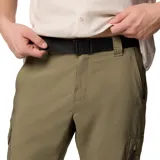Pantalón cargo de trekking marca Columbia, modelo Silver Ridge Utility, color verde militar. Cuenta con múltiples bolsillos, diseño recto y cómodo ajuste.