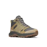 Bota de senderismo Merrell, modelo Tempo Sol Mid WP, confeccionada en ante impermeable y malla transpirable. Presenta un diseño de caña media con cierre de cordones, cuello acolchado y entresuela de espuma EVA para mayor estabilidad y absorción de impactos.