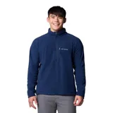 Buzo polar Columbia de cuello alto con cierre frontal parcial y bolsillo con cierre en el pecho. Presenta logo de la marca bordado en el frente.