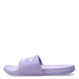 Chanclas Umbro modelo Profoam Lady, color negro con el logo de la marca estampado en blanco sobre la banda superior. Diseño ergonómico de una sola pieza con suela contorneada.