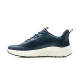 Championes deportivos American Sport modelo Cody, color azul marino con suela blanca y tecnología antideslizante. Confeccionados con capellada de malla y refuerzos sintéticos, cuentan con tecnología memory foam en la plantilla.