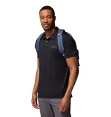 Mochila urbana y de senderismo Columbia Zigzag II de 22 litros, color azul. Cuenta con respaldo acolchado de espuma, compartimento para laptop de hasta 15 pulgadas, bolsillos frontales para accesorios y portabotellas lateral.