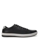 Zapatos casuales Freeway de cuero color tostado, con diseño de cordones, punta ovalada y suela de goma blanca con base en tono caramelo.