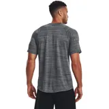 Remera deportiva Under Armour de manga corta, confeccionada en tejido técnico ultrasuave de secado rápido con textura jaspeada. Presenta cuello redondo y logo de la marca estampado en el pecho.