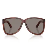 Lentes de sol Miu Miu modelo A08, con armazón de acetato carey y lentes oscuros.