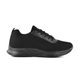 Championes deportivos American Sport modelo Lio, color negro, con capellada de tejido knit transpirable, cordones tono sobre tono y suela liviana con amortiguación.