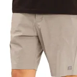 Short de hombre Billabong Crossfite Mide color azul con textura.