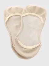 Calcetín invisible de corte bajo, diseñado específicamente para usar con ballerinas o calzado escotado. Presenta un diseño ergonómico con borde reforzado para mayor ajuste y comodidad.