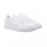 Championes urbanos Lacoste Upper de cuero blanco con logo de la marca en el lateral.