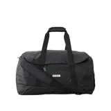 Bolso de viaje Rip Curl Packable Duffle 50L Icons, color negro.