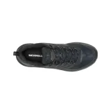 Championes de senderismo Merrell modelo Speed Strike 2 Waterproof, color negro. Presentan una construcción robusta con membrana impermeable, parte superior de malla y cuero sintético, entresuela de espuma EVA para mayor estabilidad y suela de goma con tracción de alta adherencia.