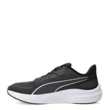 Championes de running Puma modelo Skyrocket Lite 2, color gris oscuro con detalles en blanco en la entresuela. Presentan una capellada de malla transpirable con refuerzos sintéticos y el logo de la marca en el lateral.