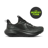 Champion deportivo American Sport modelo Gertie, color negro, con tecnología Memory Foam en la plantilla, diseño de malla transpirable y suela con amortiguación.