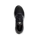 Championes de running Adidas Response, color negro con las icónicas tres tiras laterales en blanco y suela con tecnología Bounce para mayor amortiguación.