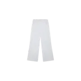 Pantalón de jogging gris melange de corte recto y holgado, con cintura elástica y bolsillos laterales. Presenta pequeño logo bordado en la pierna izquierda.