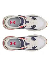 Championes deportivos Under Armour Forge 96, con diseño inspirado en los años 90. Presentan una parte superior de malla y cuero con refuerzos de TPU, entresuela acolchada para mayor comodidad y suela de goma completa.
