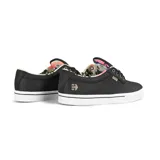 Championes Etnies Jameson 2 Eco, color negro con suela blanca.