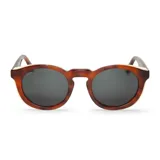 Lentes de sol Mr Boho modelo Jordaan Manifiesto, con armazón redondo carey y detalles en color crema, y cristales oscuros.
