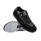 Championes de skate Etinies Snake X Sour, color negro con detalles en gris.