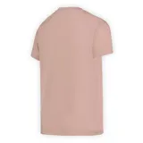 Remera de cuello redondo y manga corta, confeccionada en tejido de Tencel suave y ligero, con diseño básico y versátil.