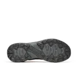 Bota de senderismo Merrell modelo Speed Strike 2 Ltr, color negro, con diseño impermeable y suela de goma de alta tracción. Presenta parte superior de cuero de plena flor y ante, con cuello acolchado y herrajes metálicos.