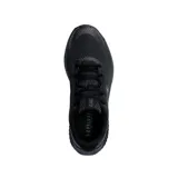 Championes de running Under Armour modelo Charged Rogue 3, color negro con detalles en blanco. Presentan capellada de malla transpirable, logo lateral en contraste y entresuela con tecnología de amortiguación.