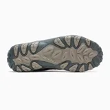 Championes de trekking Merrell modelo Accentor 3, confeccionados en una combinación de gamuza y malla transpirable. Presentan puntera reforzada, entresuela de espuma EVA para mayor amortiguación y suela de goma con tracción de alta resistencia.