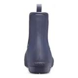 Botas de lluvia Crocs Freesail Chelsea negras, de caña baja y corte chelsea con paneles laterales elásticos.