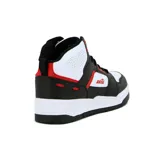 Championes de caña media Avia Eston, color negro con detalles en blanco y rojo.