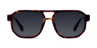 Gafas de sol Seba modelo Tigris Carbon, estilo aviador geométricas y oversize, con doble puente, montura fina y bordes biselados.