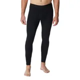 Calza técnica de compresión para hombre, diseñada como primera capa térmica. Presenta un diseño ajustado al cuerpo en color negro, con cintura elástica y costuras planas ergonómicas para mayor comodidad y libertad de movimiento.