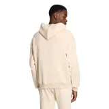 Canguro de hombre Adidas, color beige, con capucha, mangas largas y puños elásticos. Diseño minimalista y corte holgado.