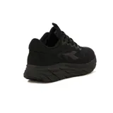 Championes de running Diadora Proton, color negro, con capellada de malla y suela gruesa.