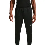 Pantalón deportivo Nike Dri-Fit Park, color negro, con ajuste entallado, cintura elástica y logo de la marca bordado en blanco en el muslo izquierdo.