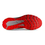 Championes de running Asics GT-1000 11, color gris oscuro y negro con detalles en amarillo y suela roja. Incorpora tecnología FlyteFoam en la entresuela.