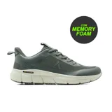 Championes deportivos American Sport modelo Cody, color azul marino con suela blanca y tecnología antideslizante. Confeccionados con capellada de malla y refuerzos sintéticos, cuentan con tecnología memory foam en la plantilla.