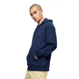 Campera con capucha y cierre frontal de la marca Merrell, modelo Carson, en color azul marino. Confeccionada en suave tejido polar cepillado, cuenta con bolsillos tipo canguro, capucha ajustable con cordones y puños y bajo acanalados.