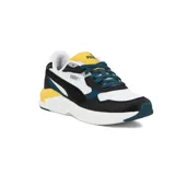 Championes Puma X-ray Speed Lite, color blanco, negro, azul y amarillo.