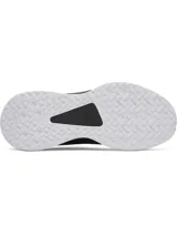 Championes de entrenamiento Under Armour modelo UA W Reign XT para mujer, en color negro con detalles en blanco y gris. Cuentan con capellada de malla transpirable, refuerzos de TPU, mediasuela de amortiguación UA HOVR y suela de diseño estructurado para mayor estabilidad.