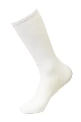 Medias largas de fútbol con tejido reforzado en el talón y el empeine para mayor soporte y ventilación.