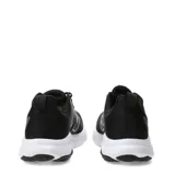 Championes de running New Balance modelo 460, color negro con entresuela blanca. Presentan un diseño de malla transpirable con refuerzos sintéticos y el logo de la marca en los laterales.