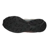 Championes Salomon XT-6, calzado de trail running adaptado para uso urbano. Diseño en color negro, gris, rojo y blanco, con sistema de cordones de ajuste rápido Quicklace y suela de gran tracción.