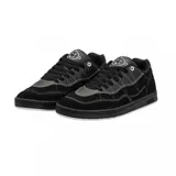 Championes de skate Etinies Snake X Sour, color negro con detalles en gris.