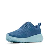 Championes de trekking Columbia modelo Konos Trs Outdry, color azul con suela celeste. Cuenta con tecnología impermeable OutDry, sistema Navic Fit y entresuela amortiguada Omni-Max.