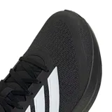 Championes de running Adidas Runfalcon 6 M, de color negro con las clásicas tres tiras laterales en blanco y suela con amortiguación Cloudfoam.