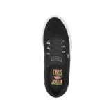 Championes Etnies Joslin Vulc, color negro con detalles en blanco.