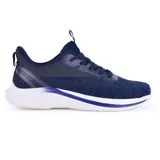 Championes deportivos Hi-Tec modelo Slide, color azul marino con suela blanca y detalles en azul oscuro.