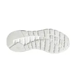 Championes urbanos Adidas ZX 2K Boost para mujer, color blanco con detalles en rosa y plateado. Inspirados en la misión espacial Artemisa, con mediasuela Boost y detalles metalizados.